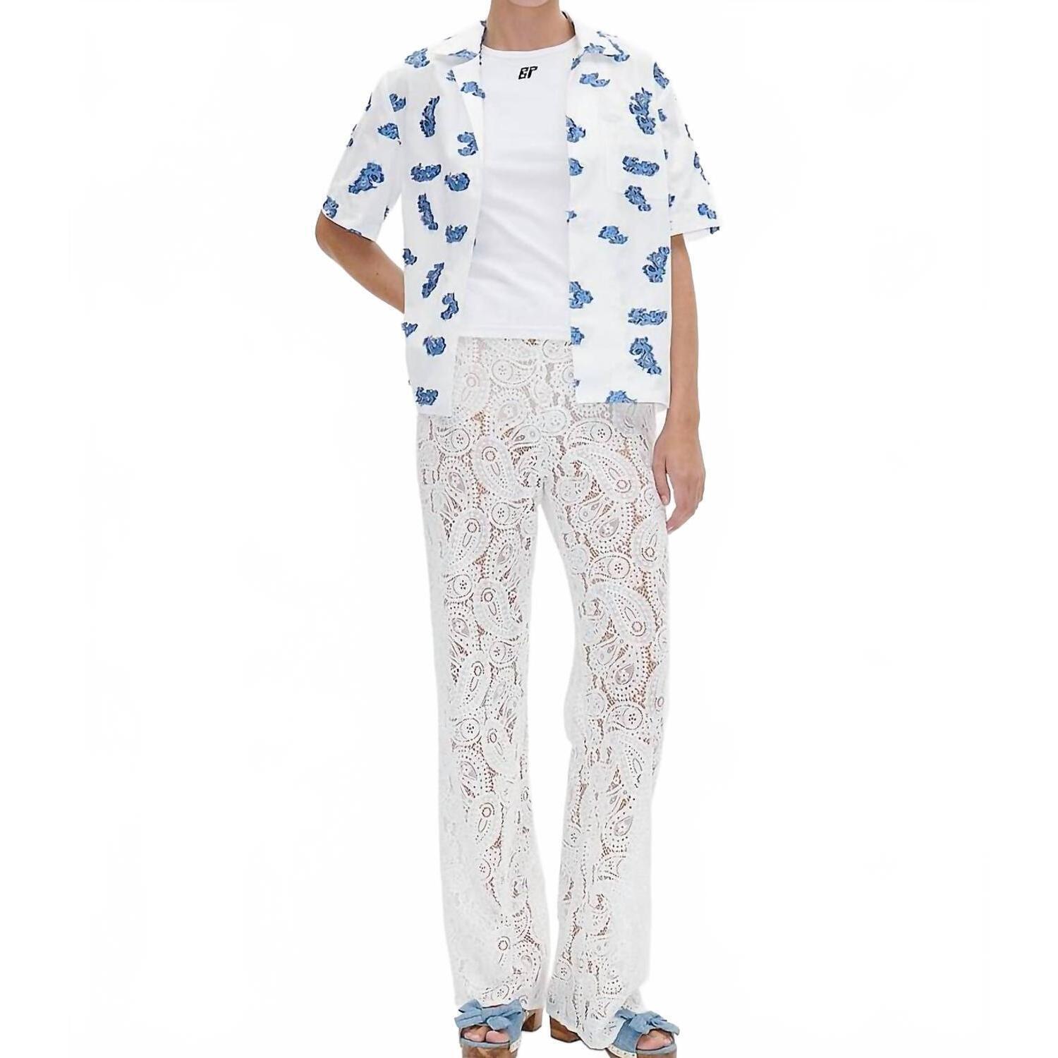 New Baum Und Pferdgarten Nida Pant In Cloud Dancer